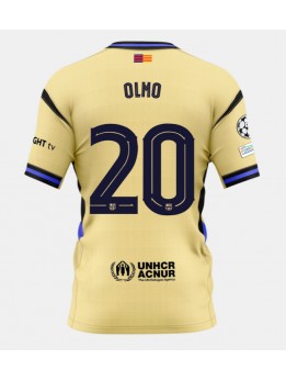 Billige Barcelona Dani Olmo #20 Bortedrakt 2025-26 Kortermet
